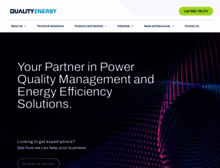 qualityenergy.com.au screenshot