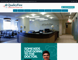 qualityfirsturgentcare.com screenshot