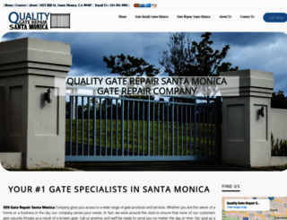 qualitygaterepair-santamonica.com screenshot