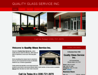 qualityglassnc.com screenshot
