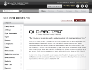 qualityimporters.distone.com screenshot
