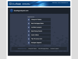 qualityjunkyard.com screenshot