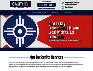 qualitykeylocksmithing.com screenshot