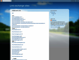 qualitylinkexchangesites.blogspot.in screenshot