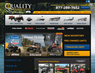 qualitymarineservice.com screenshot