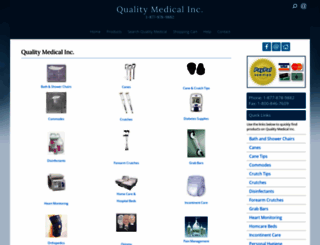 qualitymedicalinc.com screenshot