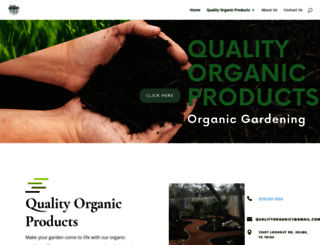qualityorganicproducts.com screenshot