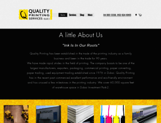 qualityprintingservicesllc.com screenshot