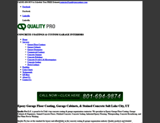 qualityprogarage.com screenshot