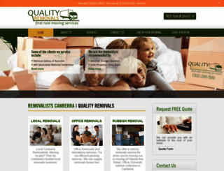 qualityremovals.com.au screenshot