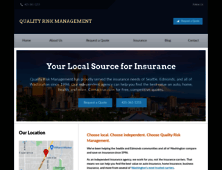 qualityriskinsurance.com screenshot