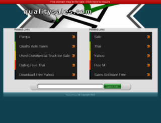 qualitysales.com screenshot