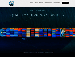 qualityshipping.in screenshot