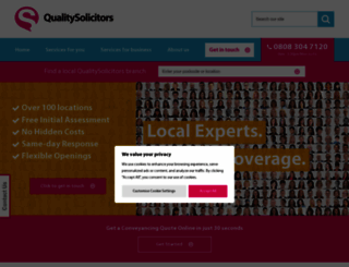 qualitysolicitors.com screenshot
