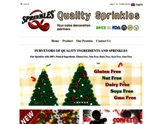 qualitysprinkles.com screenshot
