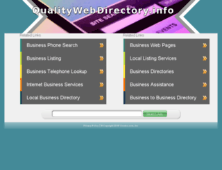 qualitywebdirectory.info screenshot