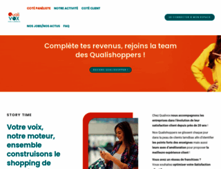 qualivox.com screenshot