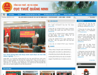 quangninh.gdt.gov.vn screenshot