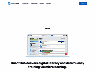quanthub.us screenshot