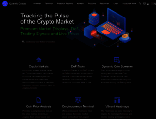 quantifycrypto.com screenshot