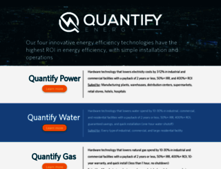 quantifyenergy.com screenshot