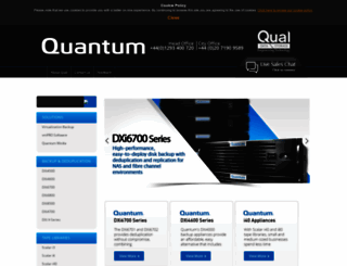 quantum-storage.co.uk screenshot