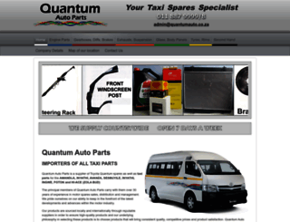 quantumauto.co.za screenshot
