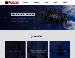 quantumaviation.co.uk screenshot