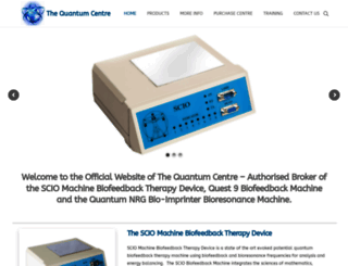 quantumcentre.com screenshot