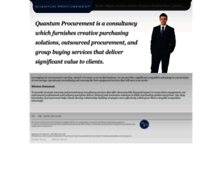 quantumprocurement.com screenshot