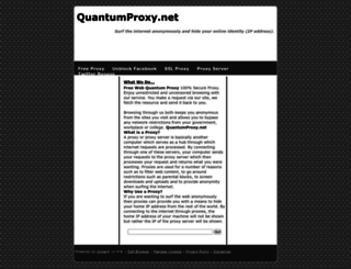 quantumproxy.net screenshot