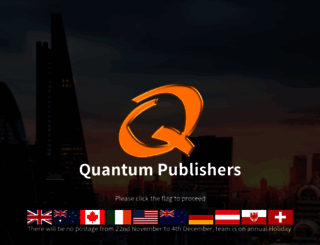 quantumpublishers.com screenshot