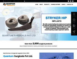 quantumsurgicals.com screenshot