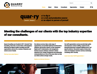 quarryconsulting.ca screenshot