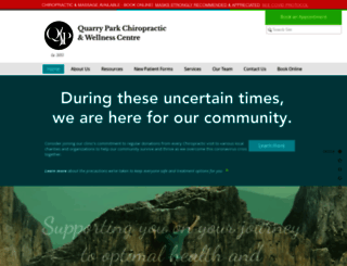quarryparkchiropractic.com screenshot