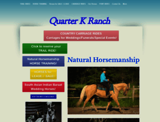 quarterkranch.com screenshot