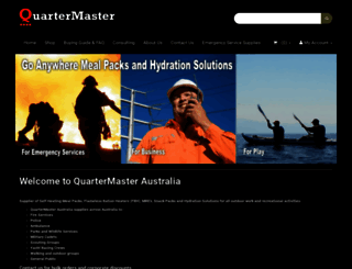 quartermaster.com.au screenshot