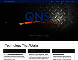quarternotesys.com screenshot