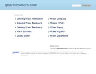 quarterwaters.com screenshot