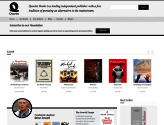 quartetbooks.co.uk screenshot