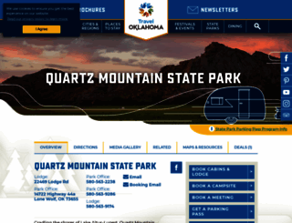 quartzmountainresort.com screenshot