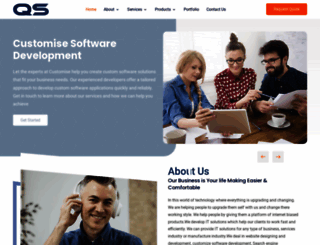 quartzsolution.com screenshot