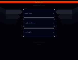 quasar-tech.com screenshot