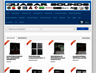 quasarsounds.com screenshot