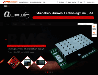 quawintech.en.alibaba.com screenshot