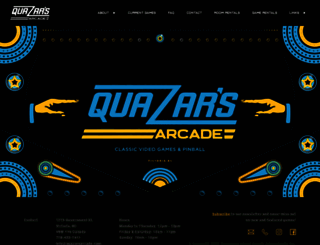 quazarsarcade.com screenshot