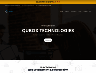 quboxtechnologies.com screenshot