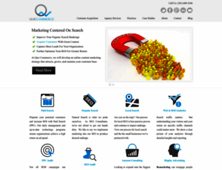 que-commerce.com screenshot