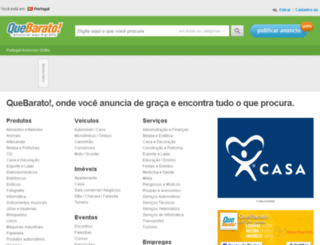 quebarato.com.pt screenshot