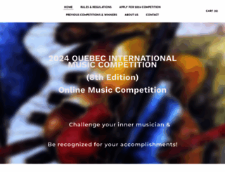 quebecmusiccompetition.com screenshot